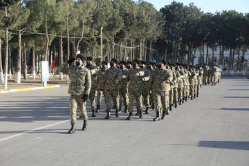 Azərbaycan Ordusunda andiçmə mərasimləri keçirilib - FOTO - VİDEO