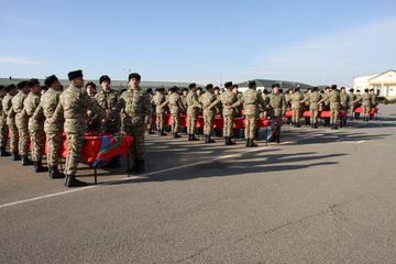 Azərbaycan Ordusunda andiçmə mərasimləri keçirilib - FOTO - VİDEO
