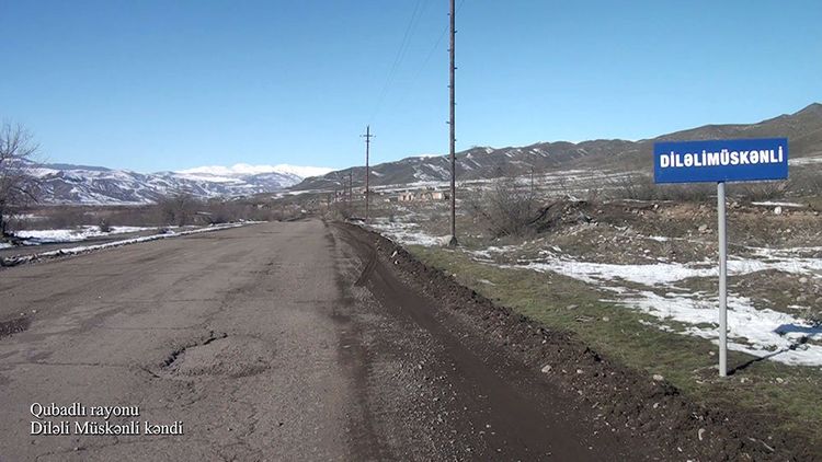 Azerbaijani MoD releases video footage of the Dileli Muskenli village of the Gubadli region - VIDEO