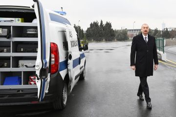 Prezident Baş Prokurorluğun yeni binasının açılışında iştirak edib - YENİLƏNİB