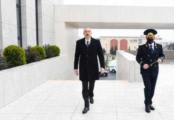 Prezident Baş Prokurorluğun yeni binasının açılışında iştirak edib - YENİLƏNİB