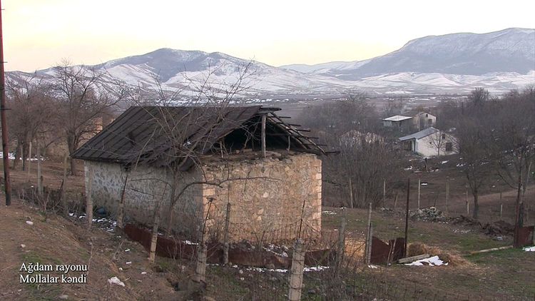 Ağdam rayonunun Mollalar kəndindən görüntülər - VİDEO