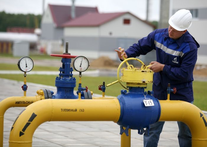Россия временно остановила транзит газа через Литву