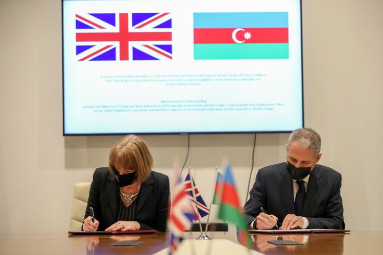 Azərbaycanla Britaniya arasında memorandum imzalanıb