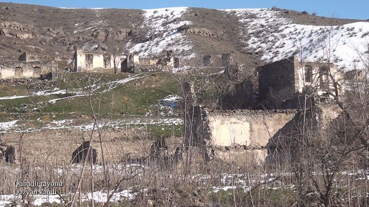 Azerbaijani MoD releases video footage of the Gazyan village of the Gubadli region - VIDEO