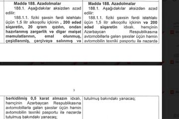 Azərbaycana gətirilən 20 qrama qədər qızıla aksiz güzəşti qüvvədə saxlanılıb - EKSKLÜZİV