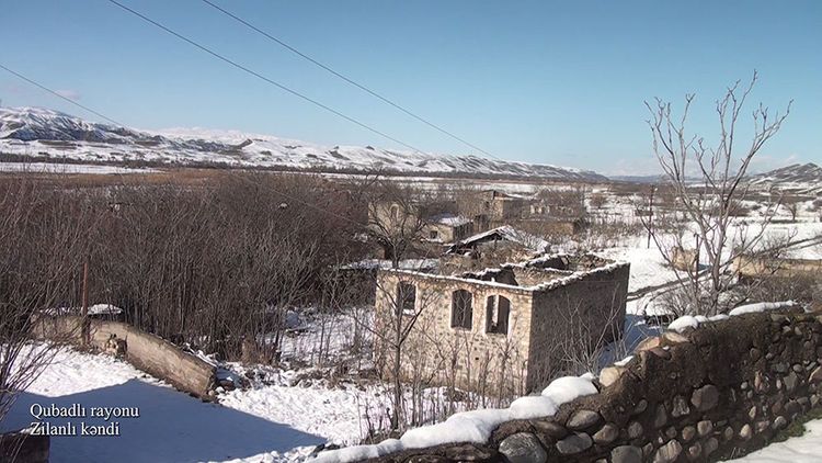 Azerbaijani MoD releases video footage of the Zilanli village of the Gubadli region  - VIDEO