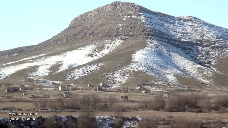 Azerbaijani MoD released video footage of the Gurdlar village of the Aghdam region