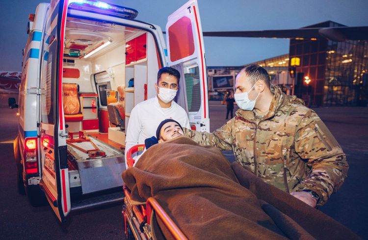 YASHAT Fund sends three injured veterans to Turkey for treatment