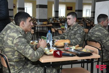 Jurnalistlər Heydər Əliyev adına Azərbaycan Ali Hərbi Məktəbində olublar - FOTO