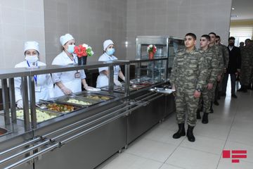 Jurnalistlər Heydər Əliyev adına Azərbaycan Ali Hərbi Məktəbində olublar - FOTO