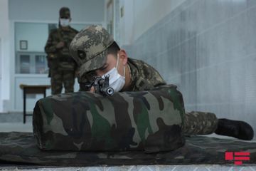 Jurnalistlər Heydər Əliyev adına Azərbaycan Ali Hərbi Məktəbində olublar - FOTO