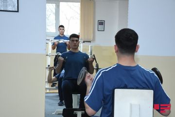 Jurnalistlər Heydər Əliyev adına Azərbaycan Ali Hərbi Məktəbində olublar - FOTO
