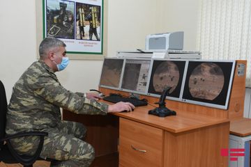 Jurnalistlər Heydər Əliyev adına Azərbaycan Ali Hərbi Məktəbində olublar - FOTO