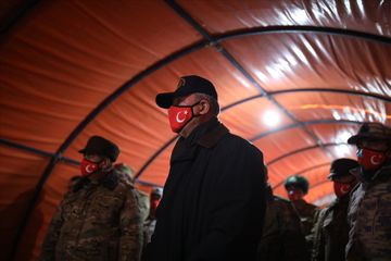Türkiyə və Azərbaycan müdafiə nazirləri Qarsda birgə təlimi izləyib - VİDEO - FOTO