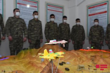Jurnalistlər Heydər Əliyev adına Azərbaycan Ali Hərbi Məktəbində olublar - FOTO