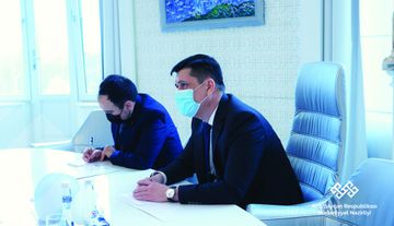 Mədəniyyət naziri Türkmənistan səfiri ilə görüşüb