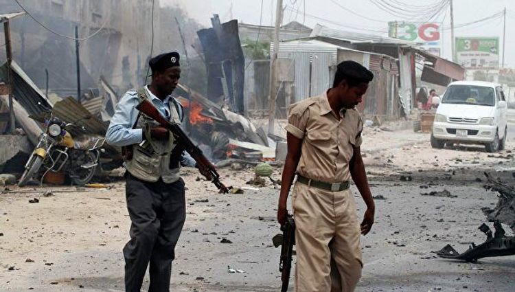 Семь человек погибли при взрыве в Могадишо