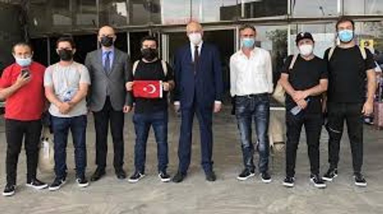 6 of rescued Turkish sailors brought to Abuja embassy