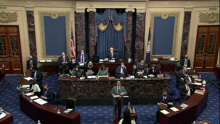 Сенат Конгресса США оправдал Трампа в рамках процедуры импичмента