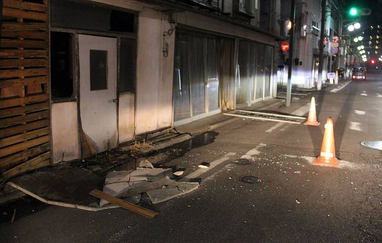 Number of people injured in Japanese earthquake rises to 124 