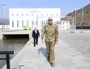President Ilham Aliyev and first lady Mehriban Aliyeva visited Fuzuli, Zangilan, Lachin and Jabrayil districts - PHOTO - UPDATED