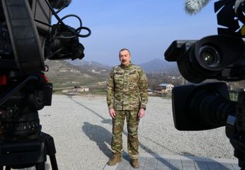 President Ilham Aliyev and first lady Mehriban Aliyeva visited Fuzuli, Zangilan, Lachin and Jabrayil districts - PHOTO - UPDATED