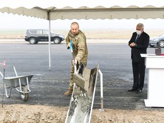 President Ilham Aliyev and first lady Mehriban Aliyeva visited Fuzuli, Zangilan, Lachin and Jabrayil districts - PHOTO - UPDATED
