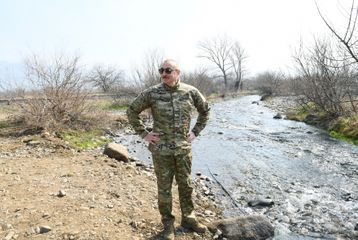 Prezident İlham Əliyev və birinci xanım Mehriban Əliyeva Füzuli, Zəngilan, Laçın və Cəbrayıl rayonlarında olublar - FOTO