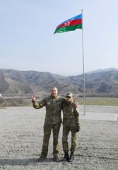 Prezident İlham Əliyev və birinci xanım Mehriban Əliyeva Füzuli, Zəngilan, Laçın və Cəbrayıl rayonlarında olublar - FOTO