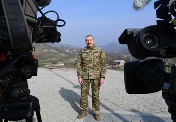 Prezident İlham Əliyev və birinci xanım Mehriban Əliyeva Füzuli, Zəngilan, Laçın və Cəbrayıl rayonlarında olublar - FOTO