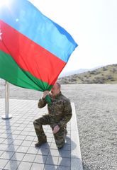 Prezident İlham Əliyev və birinci xanım Mehriban Əliyeva Füzuli, Zəngilan, Laçın və Cəbrayıl rayonlarında olublar - FOTO