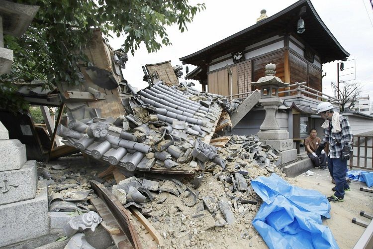Yaponiyada baş vermiş zəlzələdə xəsarət alanların sayı 153-ə çatıb