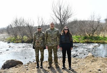 Prezident İlham Əliyev: “Bəsitçay təbiət qoruğunun bərpasına start verildi”