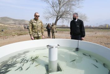 Prezident İlham Əliyev: “Bəsitçay təbiət qoruğunun bərpasına start verildi”