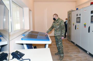 President Ilham Aliyev attends opening of Gulabird Hydroelectric Power Station
