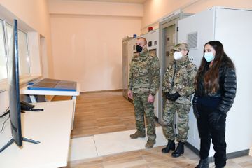 President Ilham Aliyev attends opening of Gulabird Hydroelectric Power Station