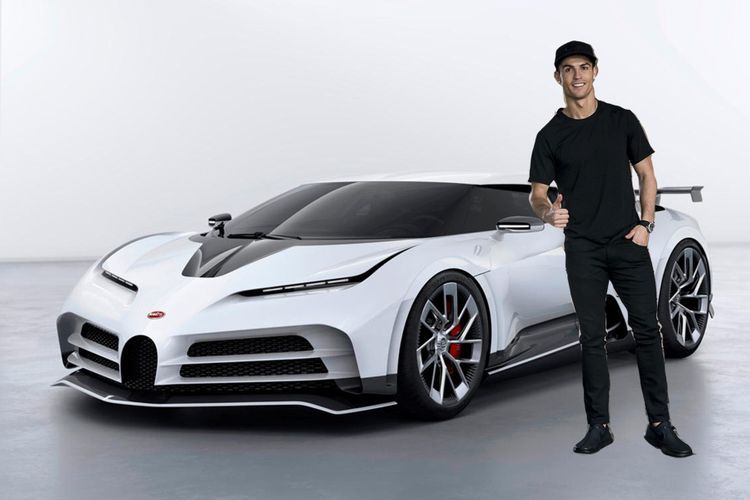 Cristiano Ronaldo adds ultra-rare €8m Bugatti to his car collection