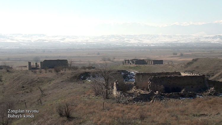 Azerbaijani MoD releases video footage of Babayli village of the Zangilan region  - VIDEO