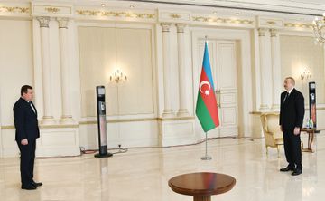 Prezident İlham Əliyev Belarus səfirinin etimadnaməsini qəbul edib  - YENİLƏNİB