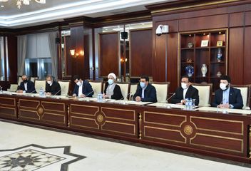 Səməd Seyidov İran parlamentinin komissiya sədri ilə görüşüb