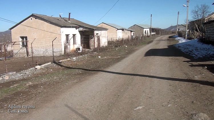 Azerbaijani MoD releases video footage of Jinli village of Aghdam region  - VIDEO
