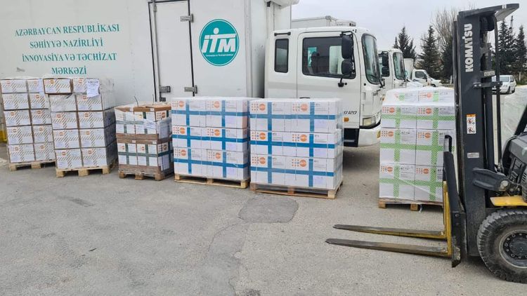 UNFPA delivers emergency ISRH kits to hospitals in areas affected by the recent conflict in Azerbaijan
