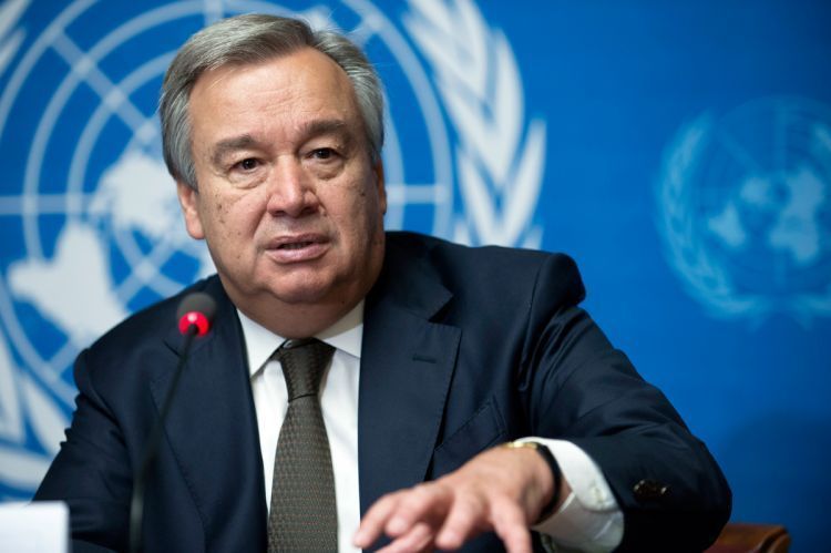 UN chief Antonio Guterres urges global plan for vaccination