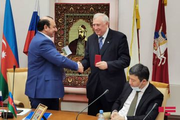 Moskva Millətlər Evində Nizami Gəncəvinin 880 illik yubileyi qeyd olunub - FOTO