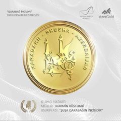 "Qarabağ inciləri" sikkə dizaynı müsabiqəsinin qalibləri mükafatlandırılıb - FOTO