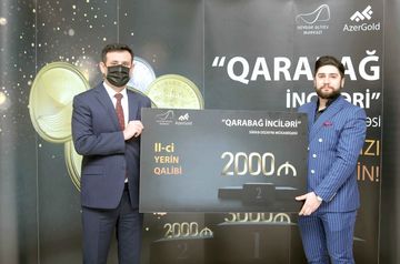 "Qarabağ inciləri" sikkə dizaynı müsabiqəsinin qalibləri mükafatlandırılıb - FOTO
