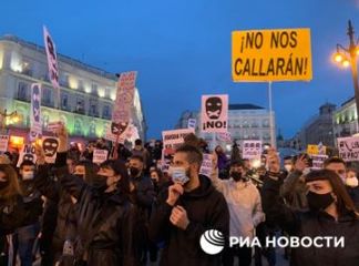 İspaniyada reperin həbsinə görə keçirilən etiraz aksiyalarında 48 nəfər saxlanılıb - FOTO - VİDEO - YENİLƏNİB