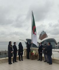 Bakıda Əlcəzairin müstəqilliyi uğrunda şəhid olanların xatirəsi anılıb - FOTO
