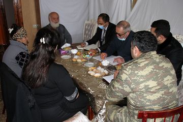Şəhid olmuş və itkin düşmüş hərbçilərin ailələrinə sosial və psixoloji dəstək verilir